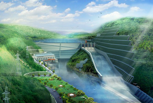 建华老挝南塔河1号水电站项目
